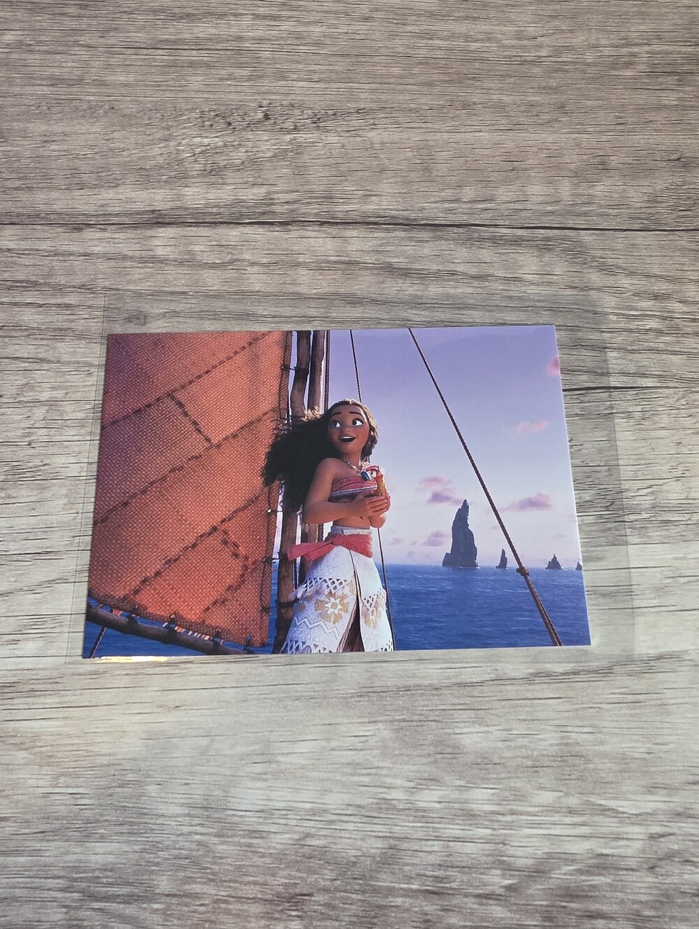 ✨️BUY 3 FOR $22 Moana (With HeiHei), Moana, 2016 Postcard